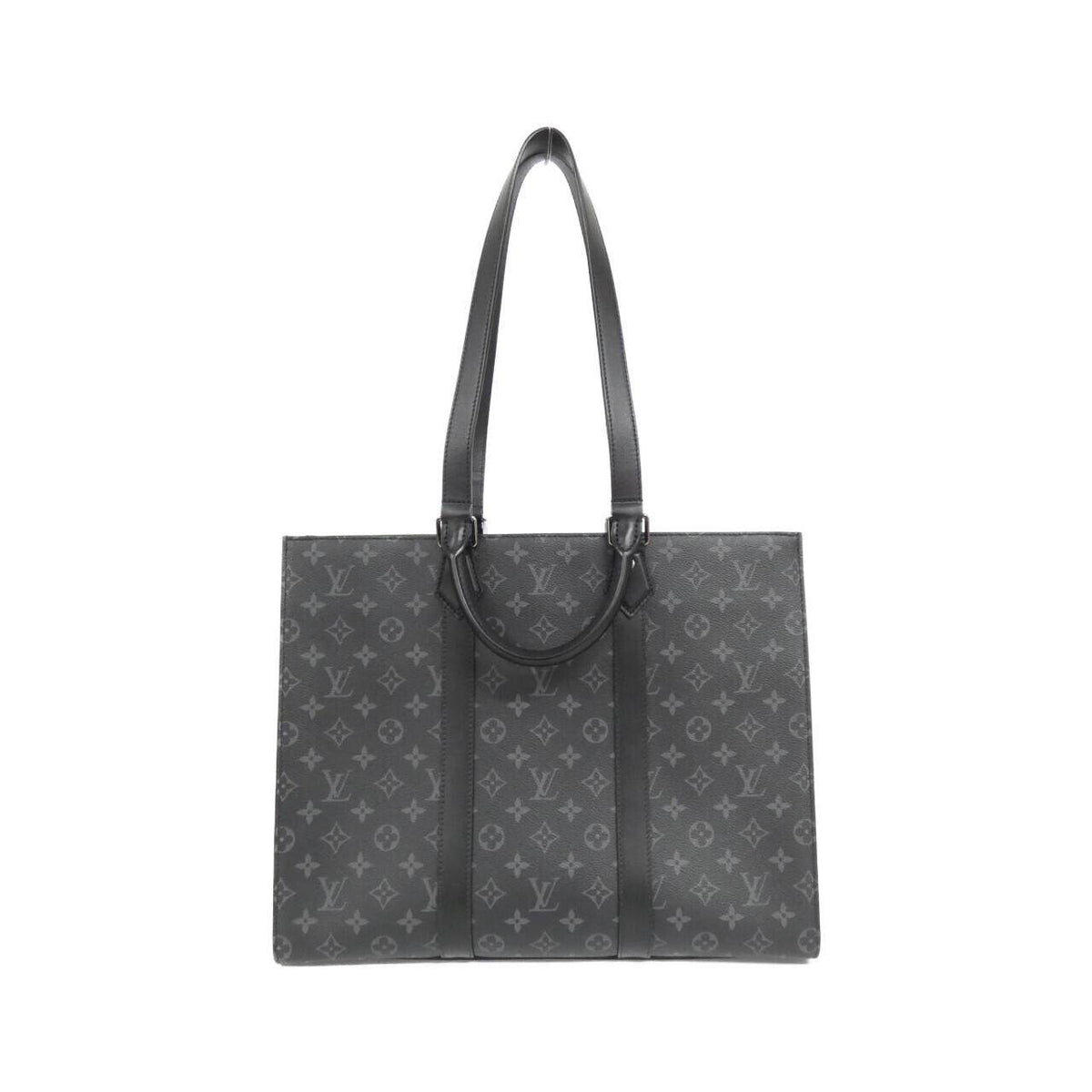 Louis Vuitton Monogram Eclipse Sac Plat 24H Bag