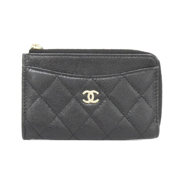 Chanel Timeless Classic Caviar Skin Card Case