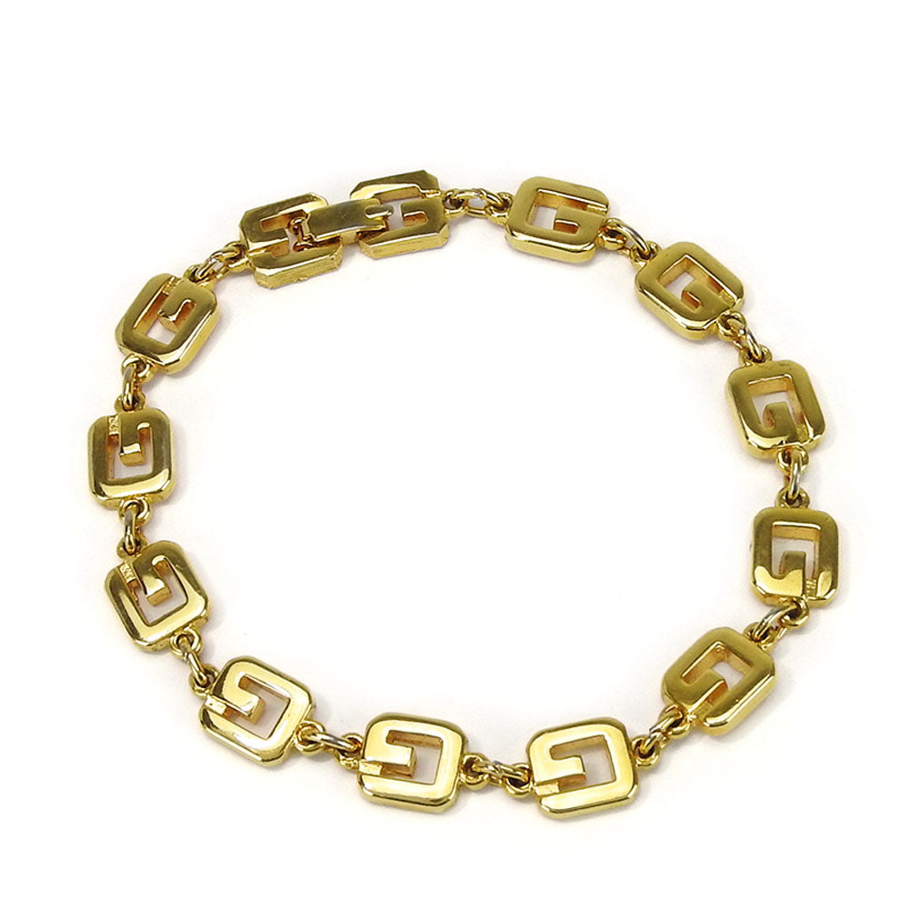 Givenchy Metal Bracelet Gold Logo