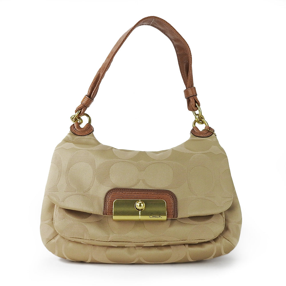 Coach Canvas Leather Shoulder Bag 16930