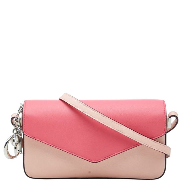 Dior Diorissimo Promenade Envelope Leather Shoulder Bag