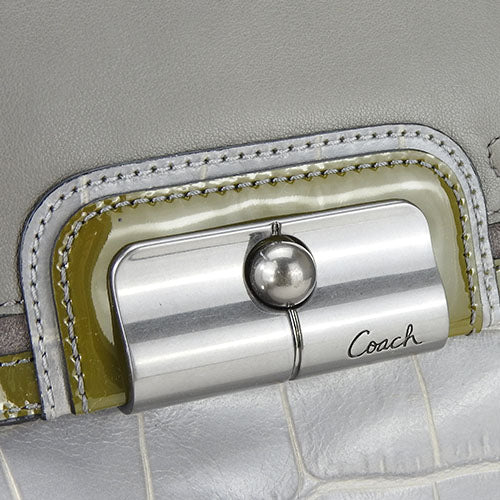 Coach Leather Enamel Tote Bag 18303