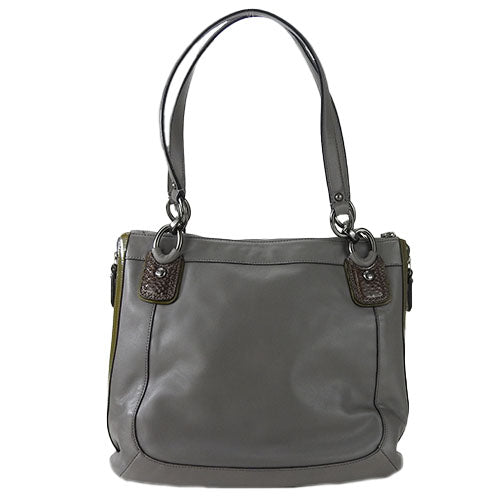 Coach Leather Enamel Tote Bag 18303