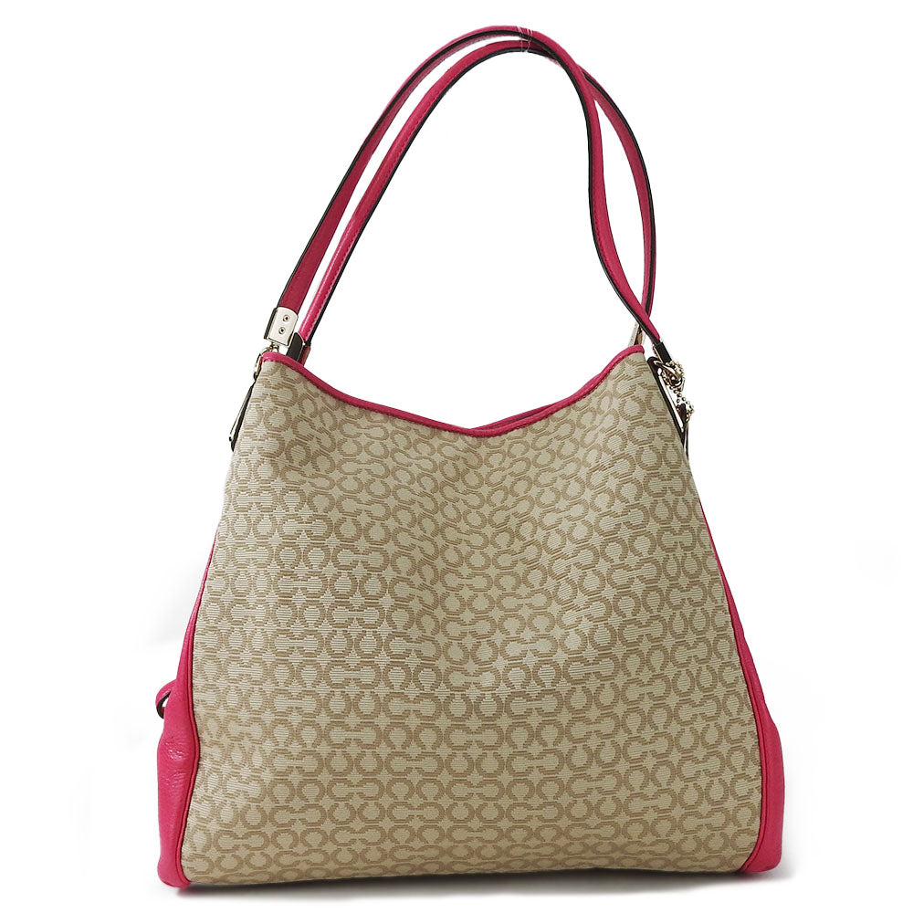 Coach Canvas Leather Tote Bag 26282