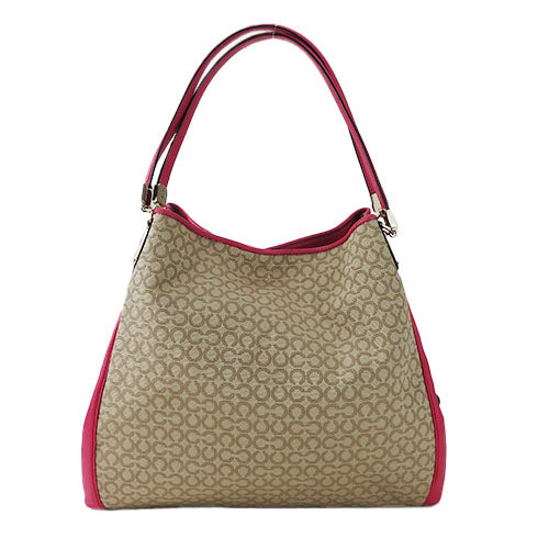 Coach Canvas Leather Tote Bag 26282