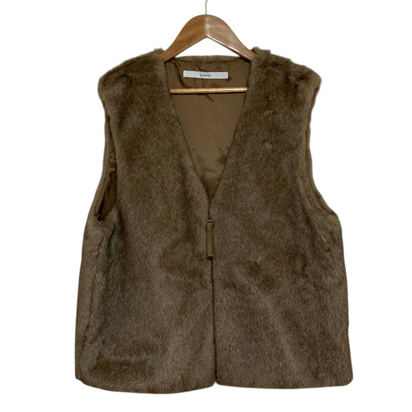 FRAMeWORK Faux Fur Liner Vest