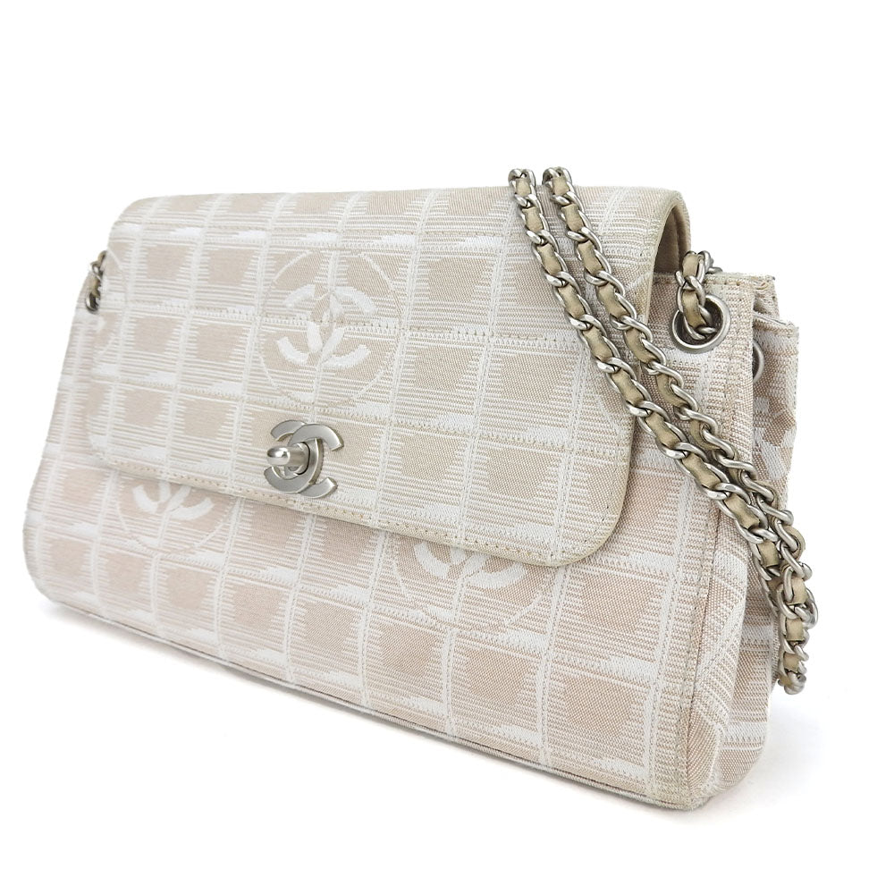 Chanel Nylon Shoulder Bag Travel Line