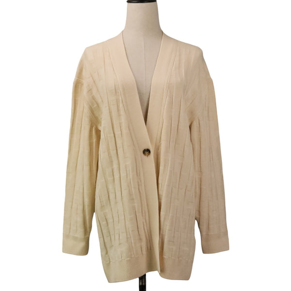 Hermes H Jacquard Knit Cardigan
