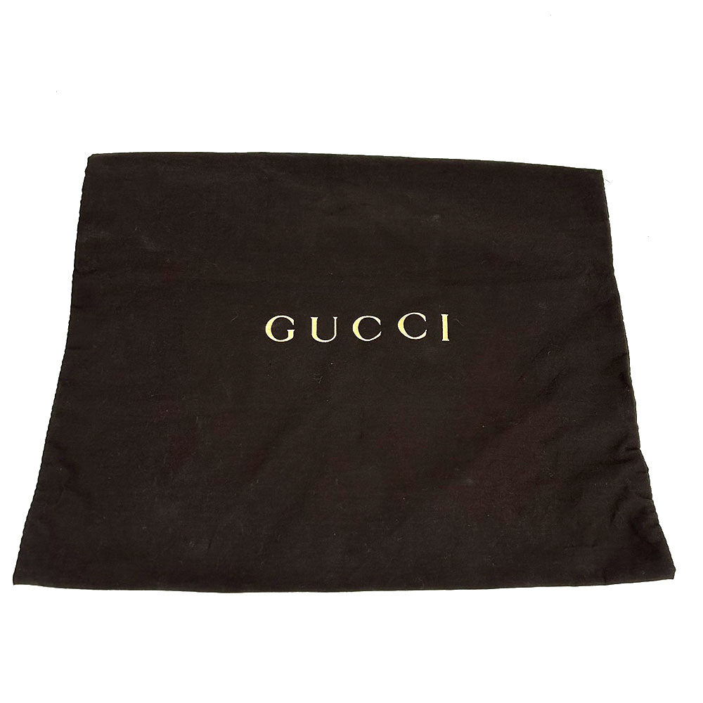 GUCCI Leather Handbag 368827 2WAY Black