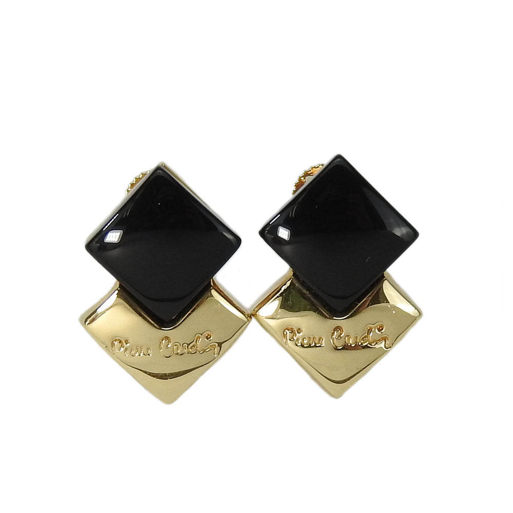 Pierre Cardin Metal Earrings Gold