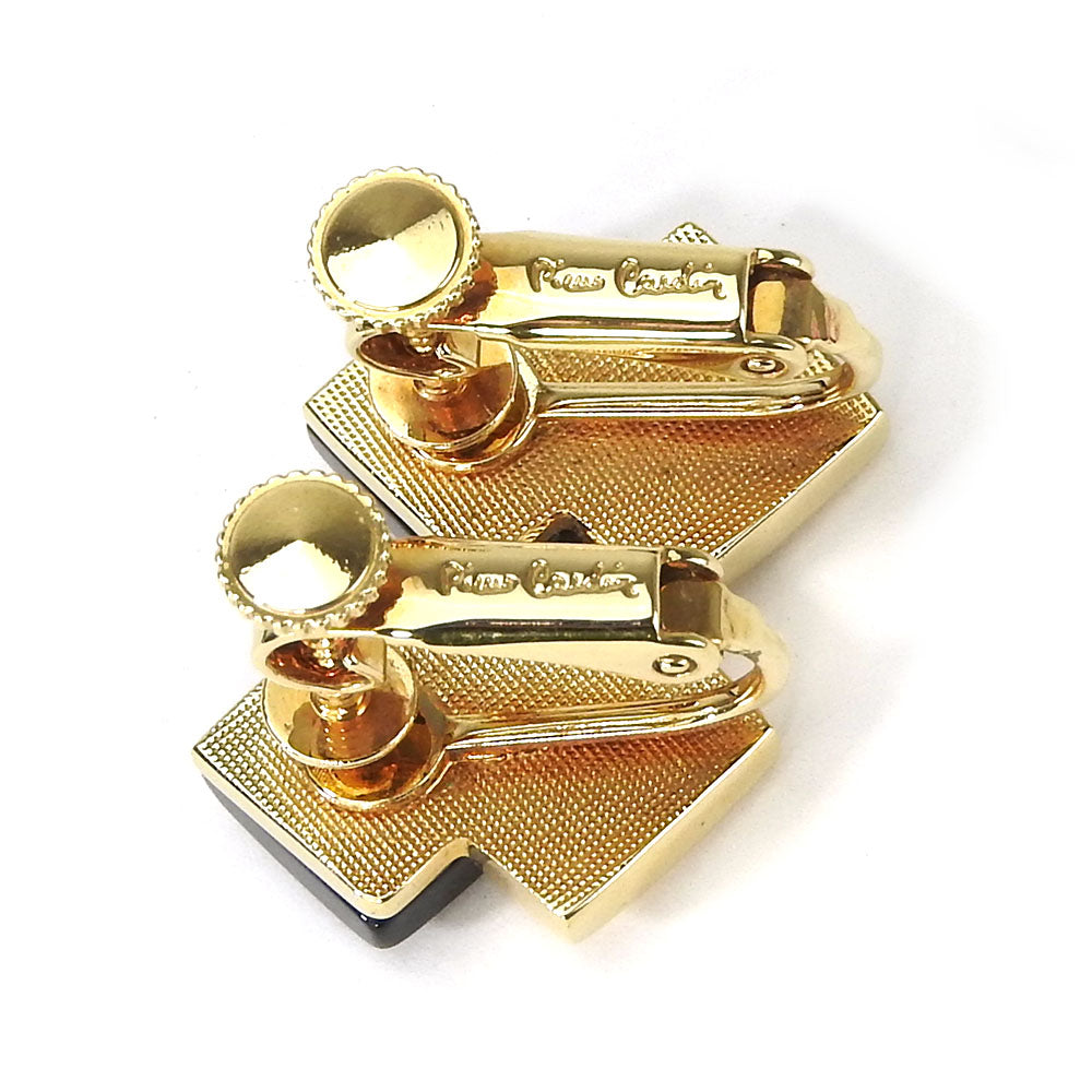 Pierre Cardin Metal Earrings Gold