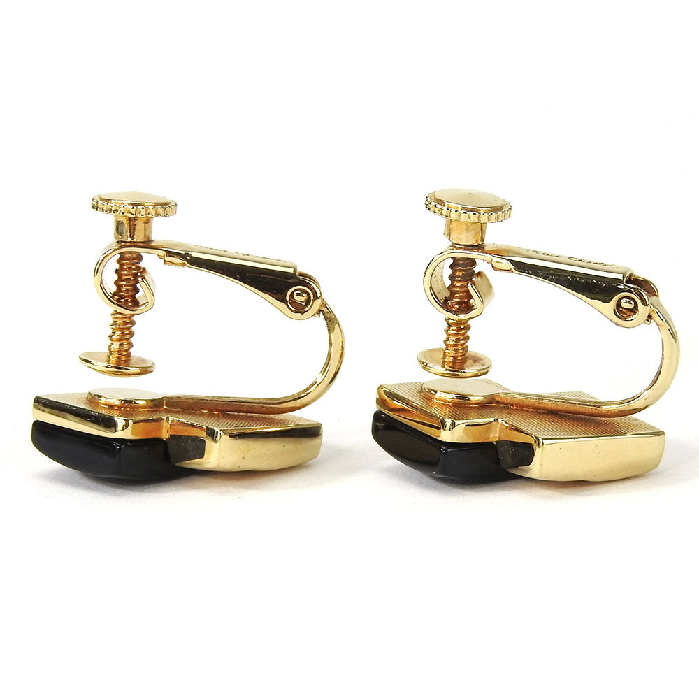 Pierre Cardin Metal Earrings Gold