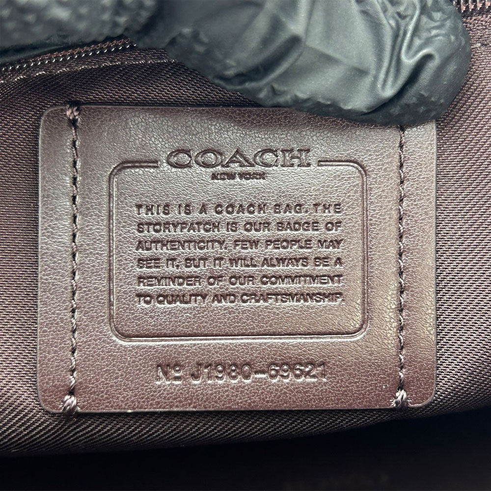 Coach Leather Handbag 69621 2WAY