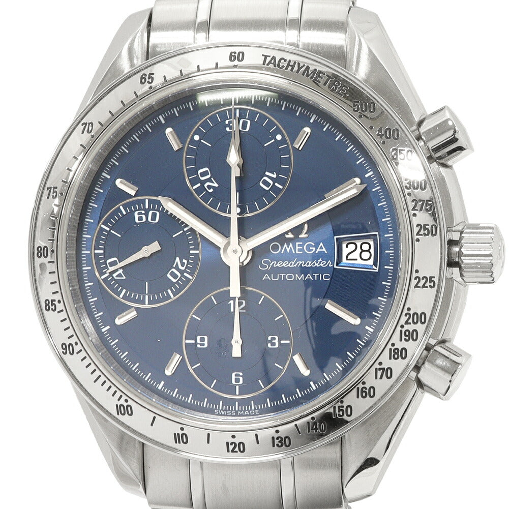 Omega Blue Dial Speedmaster Date Watch 3513.80