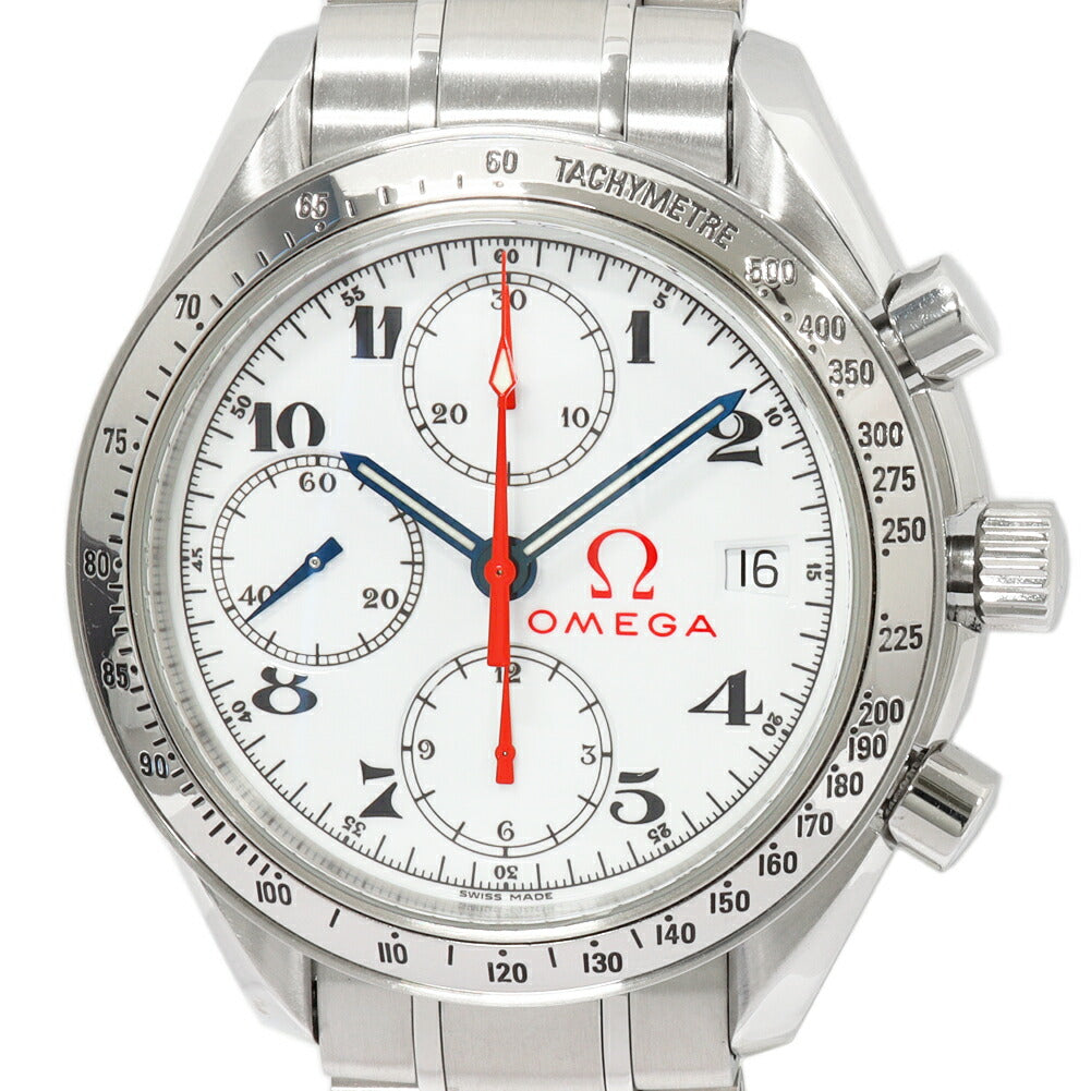 Omega Speedmaster Date Olympic Collection Stainless Steel Watch