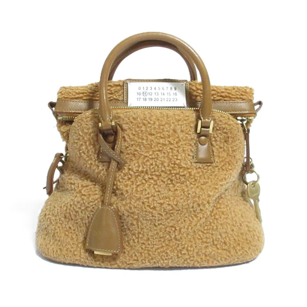 Maison Margiela 5AC Shearling 2way Bag