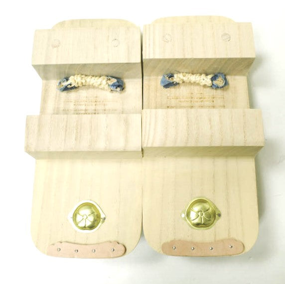 visvim GETA SASHIKO Paulownia Linen Sandals – LuxUness