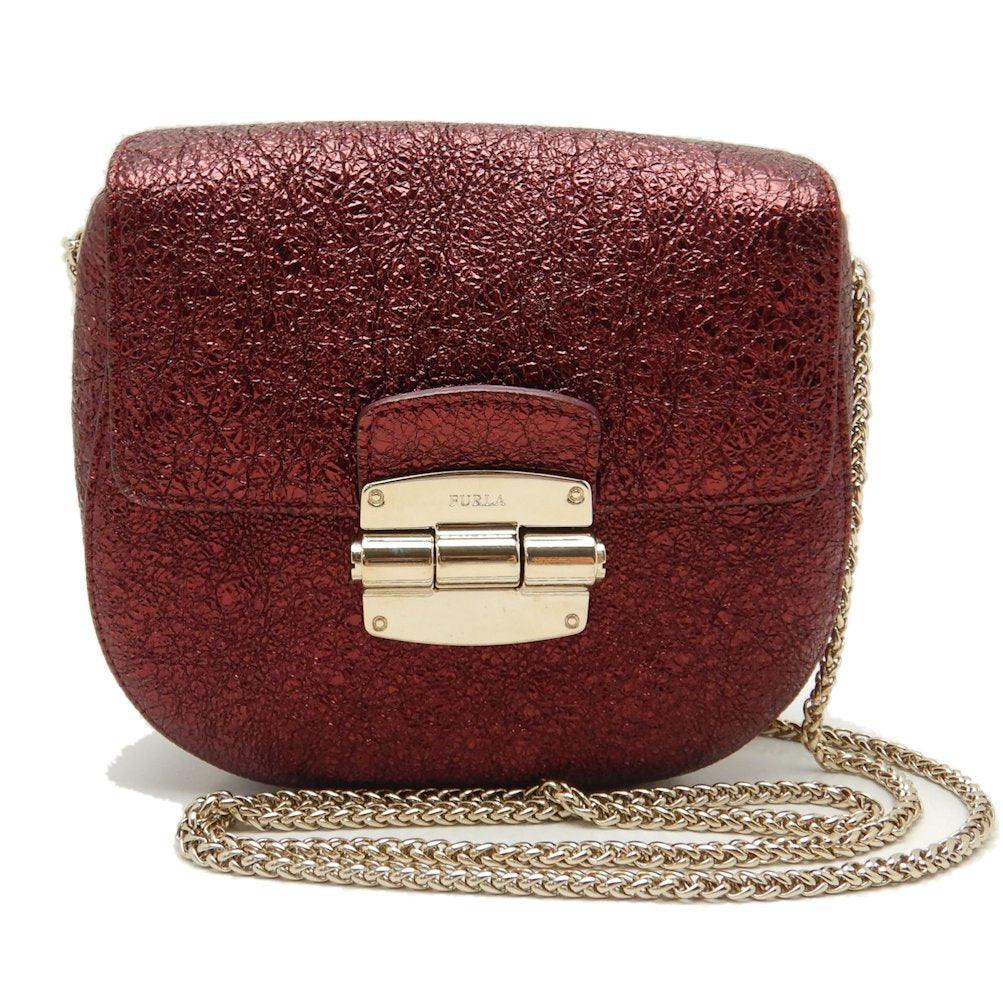 Furla Leather Club Crossbody Bag F6898