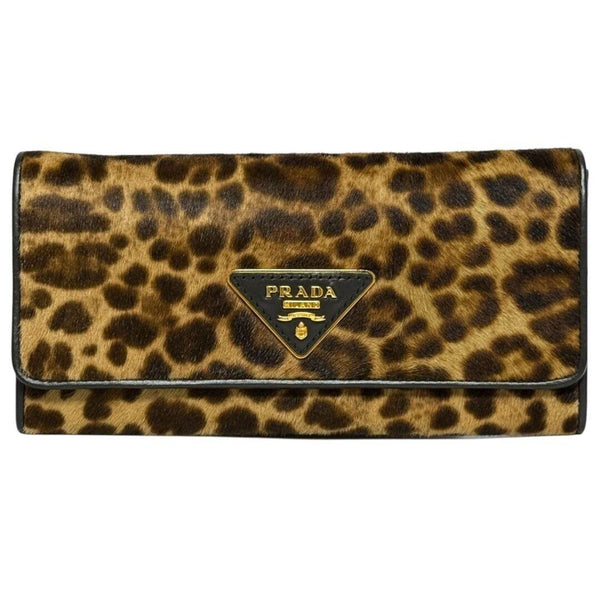 Prada Calfskin Long Wallet