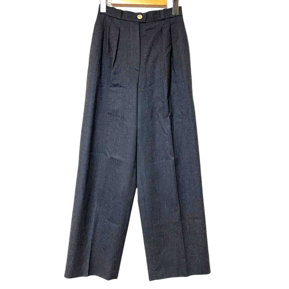 Chanel Wool Wide Pants