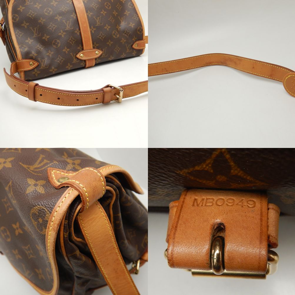 Louis Vuitton Monogram Saumur 35 Shoulder Bag