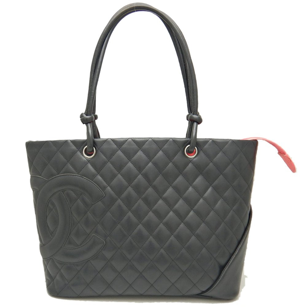 Chanel Cambon Large Tote Bag Black