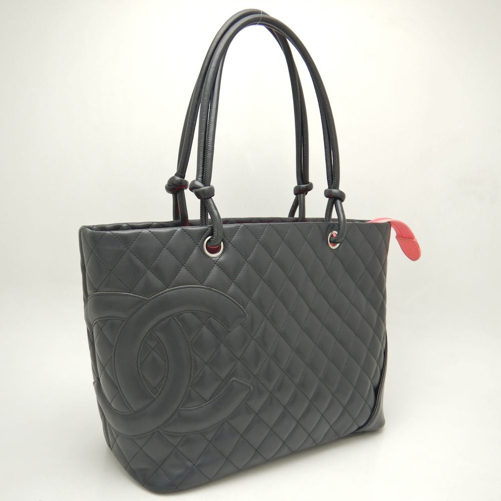 Chanel Cambon Large Tote Bag Black