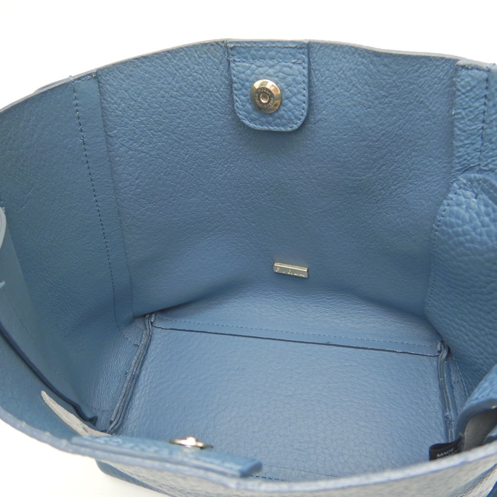 Furla Grace Hobo S Leather Shoulder Bag Blue