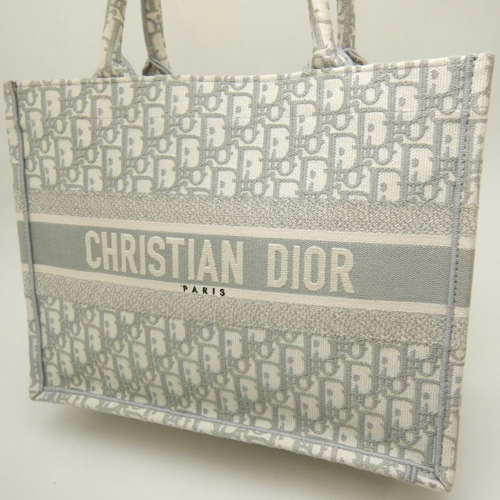 Dior Canvas Book Tote Medium Bag