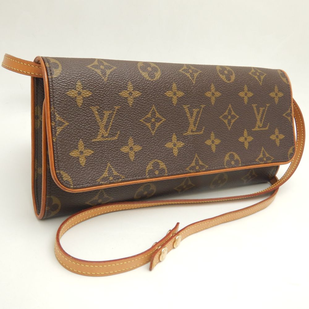 Louis Vuitton Monogram Pochette Twin GM Shoulder Bag