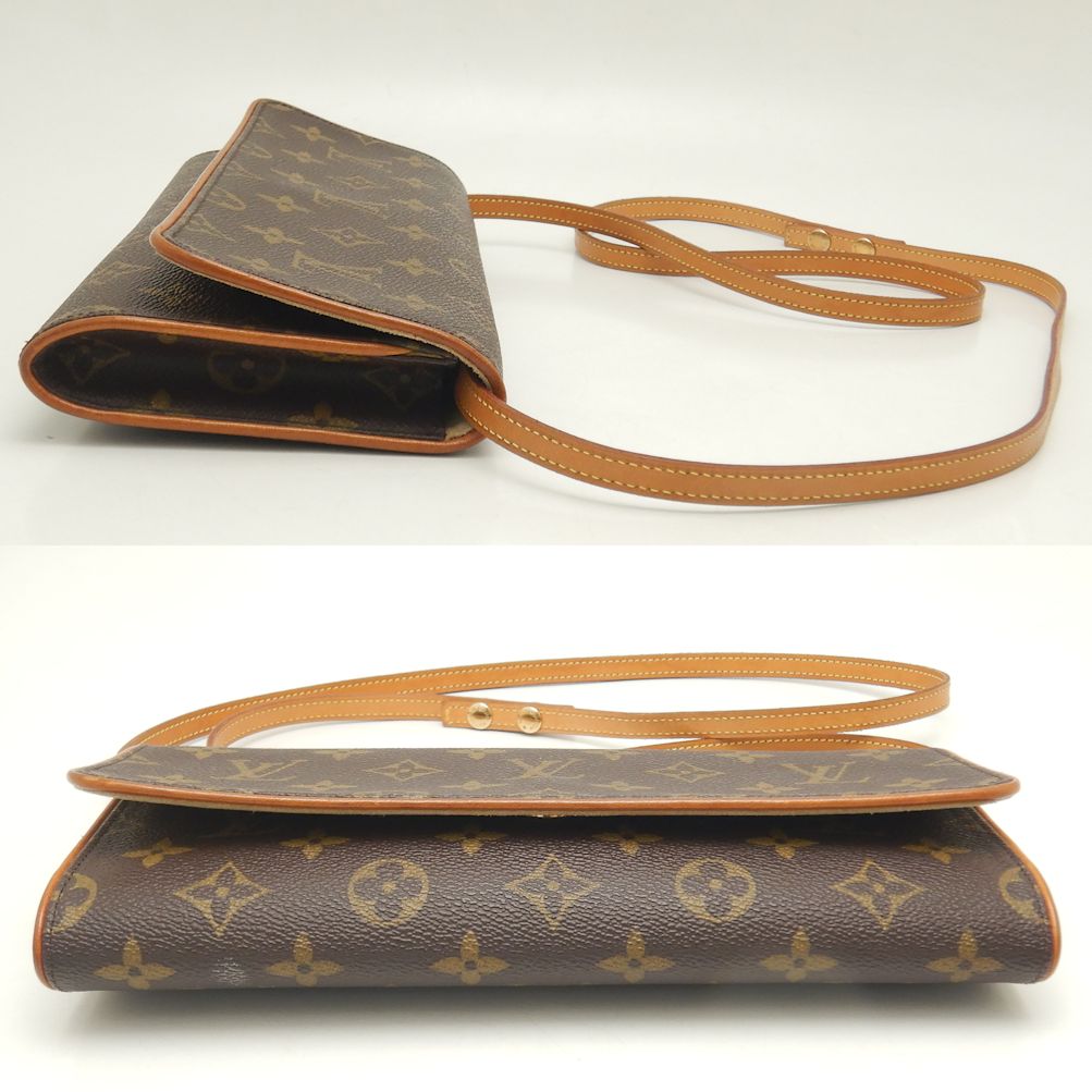 Louis Vuitton Monogram Pochette Twin GM Shoulder Bag