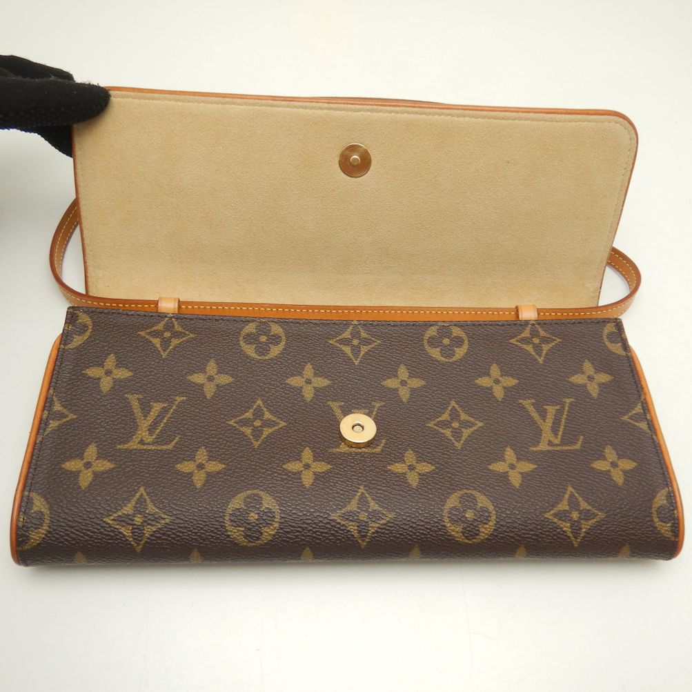 Louis Vuitton Monogram Pochette Twin GM Shoulder Bag