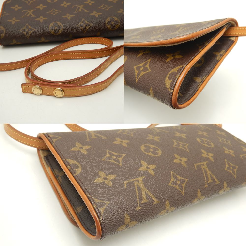 Louis Vuitton Monogram Pochette Twin GM Shoulder Bag