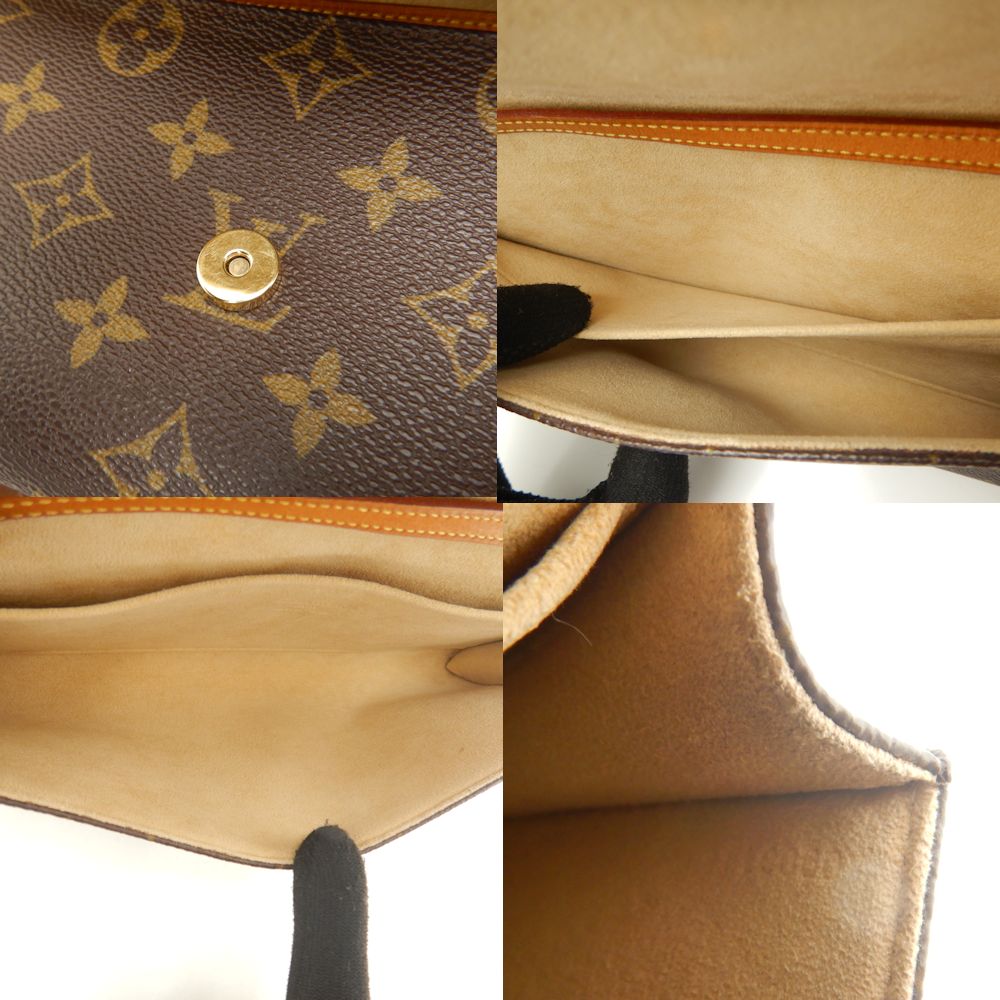 Louis Vuitton Monogram Pochette Twin GM Shoulder Bag