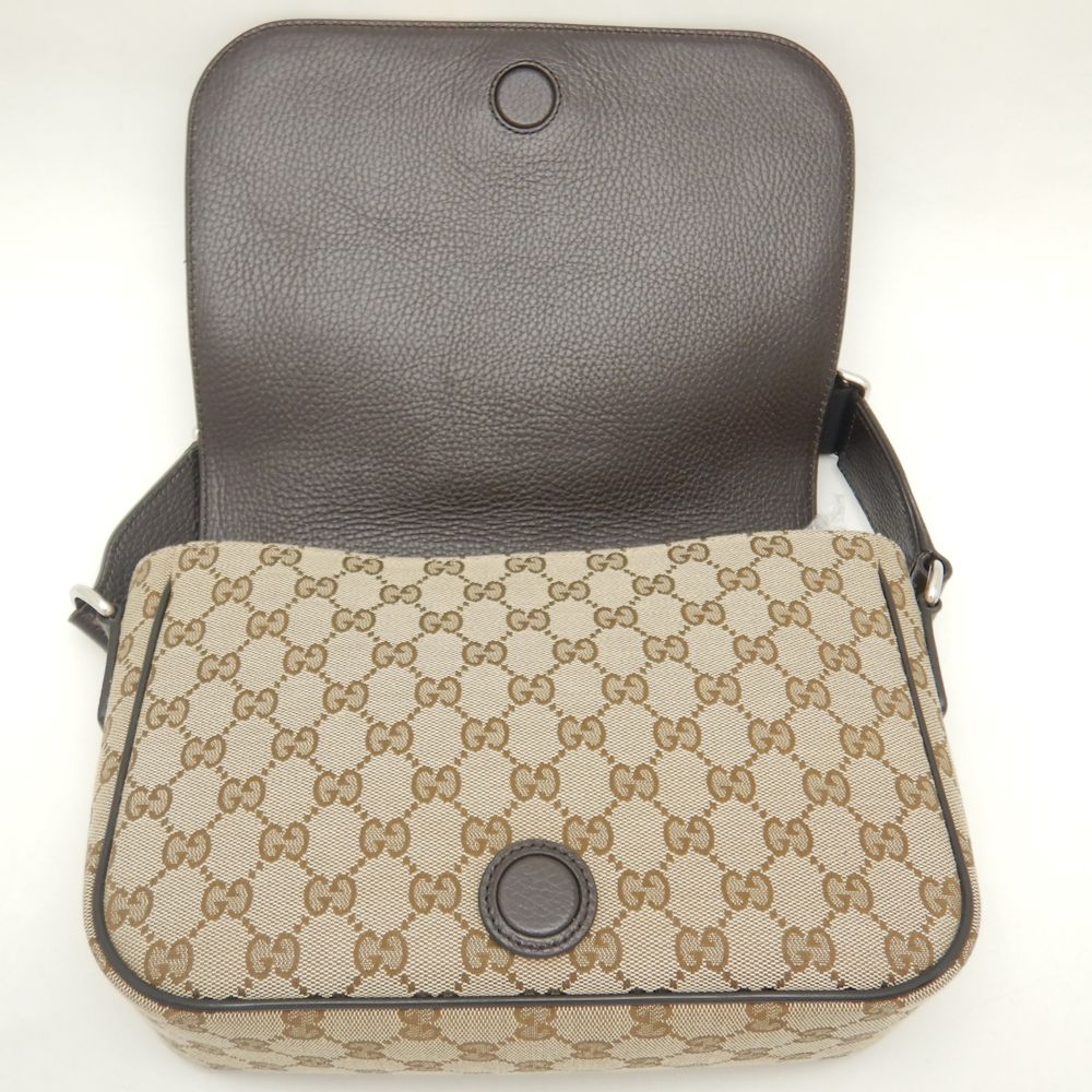 Gucci GG Canvas Shoulder Bag 449172