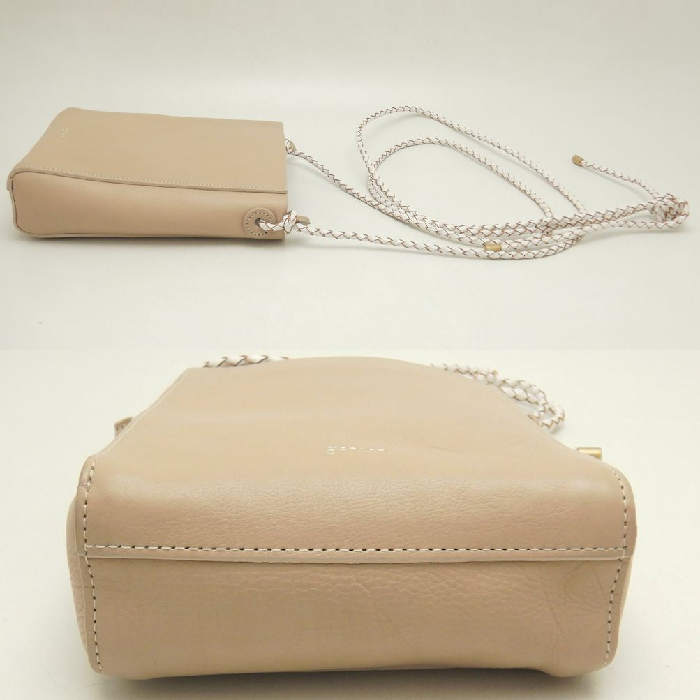 Genten Leather Mini Shoulder Bag 43575