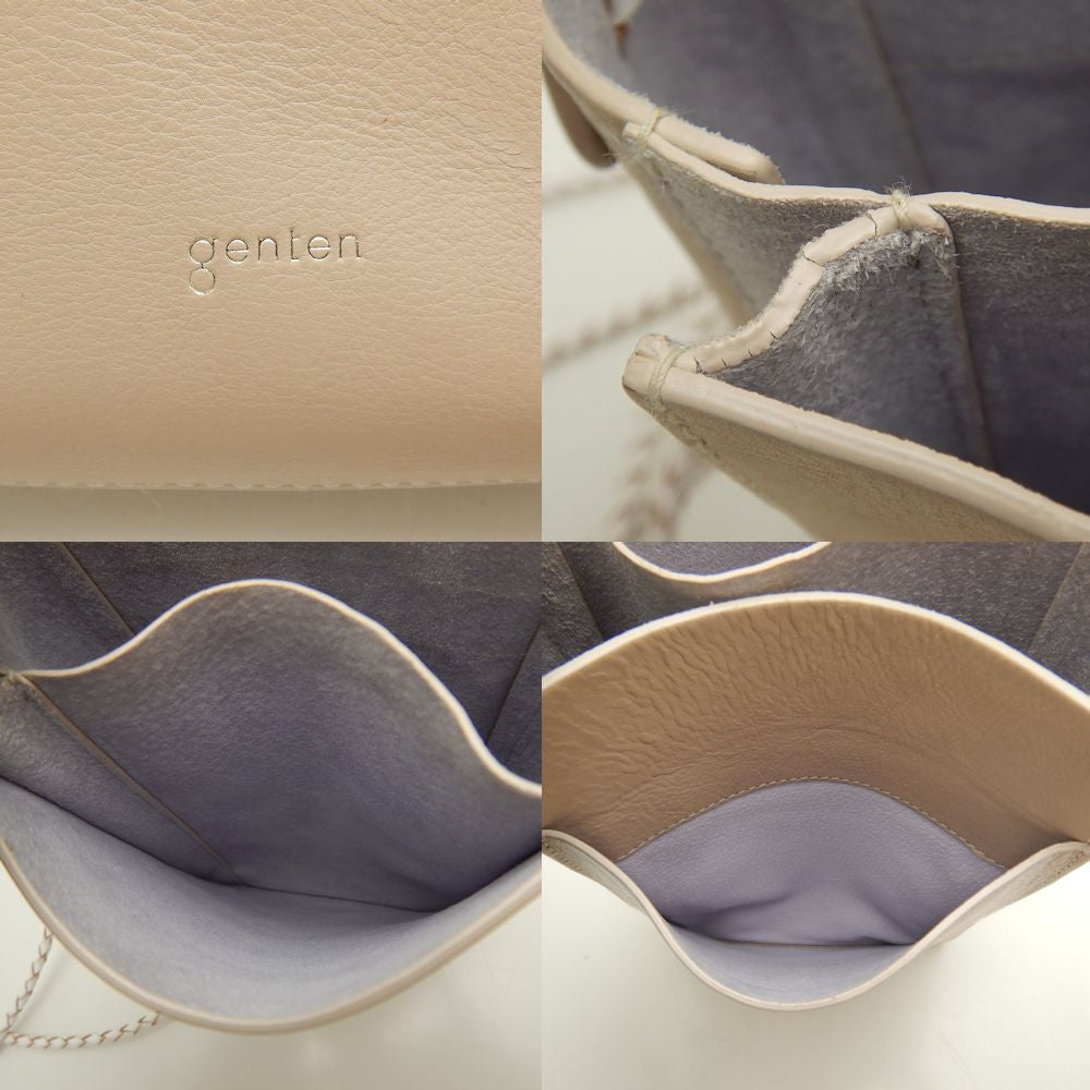 Genten Leather Mini Shoulder Bag 43575