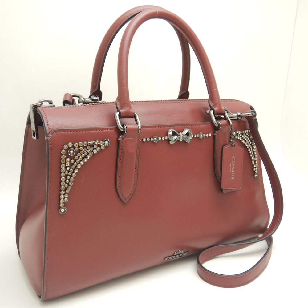 Coach Selena Bond Leather Handbag 39289