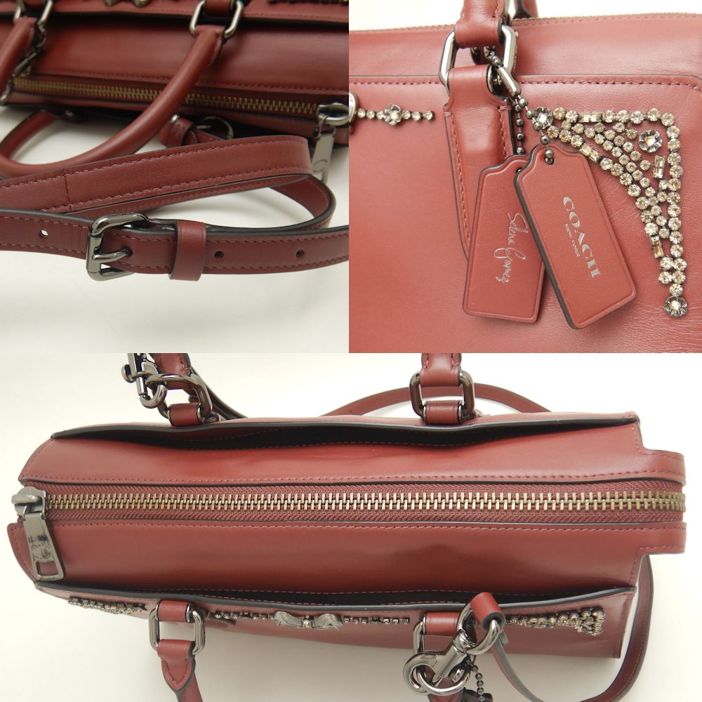 Coach Selena Bond Leather Handbag 39289