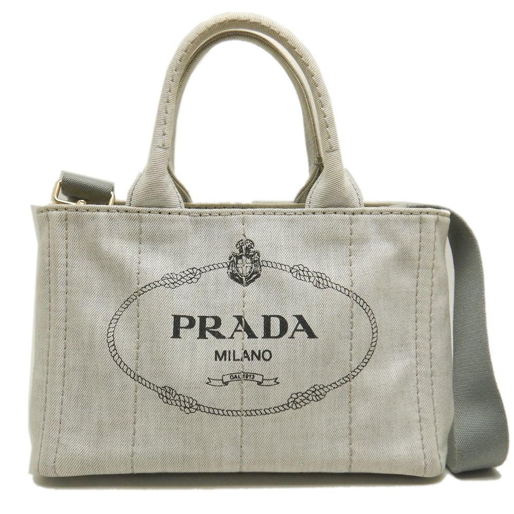 Prada Denim Canapa Tote Bag 1BG439