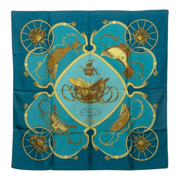 Hermes SPRINGS Silk Scarf