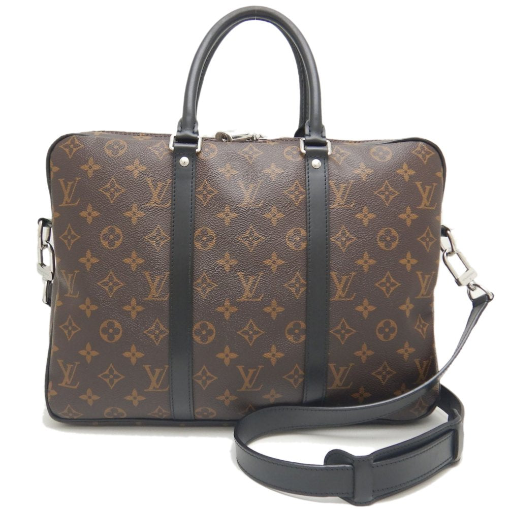 Louis Vuitton Monogram Macassar Business Bag M52005