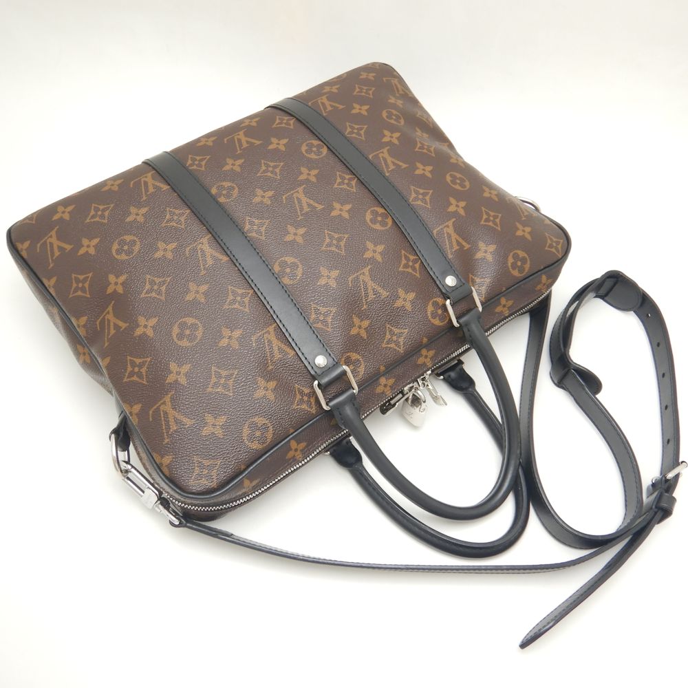 Louis Vuitton Monogram Macassar Business Bag M52005