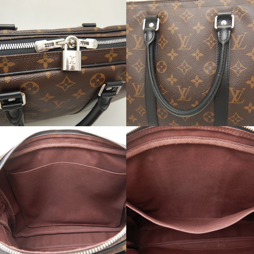 Louis Vuitton Monogram Macassar Business Bag M52005