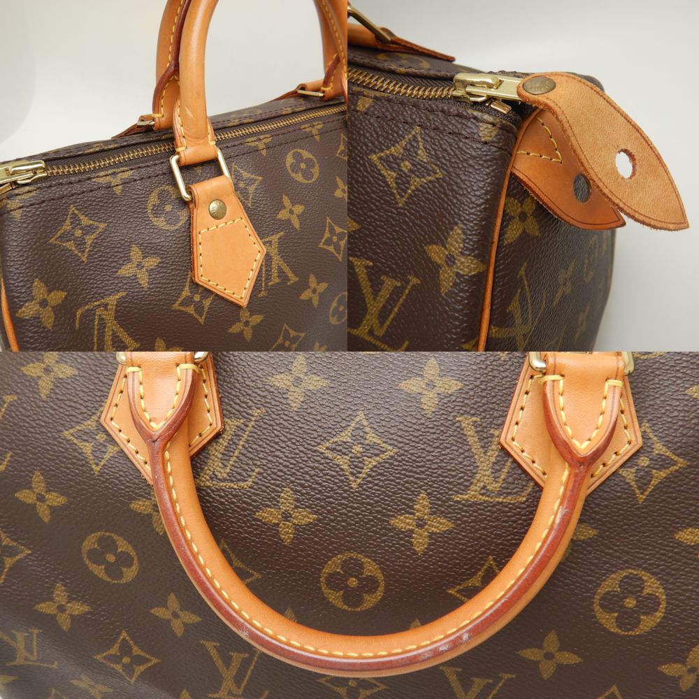 Louis Vuitton Monogram Speedy 30 Handbag