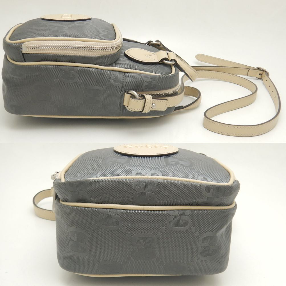 Gucci Nylon Leather Shoulder Bag 625850