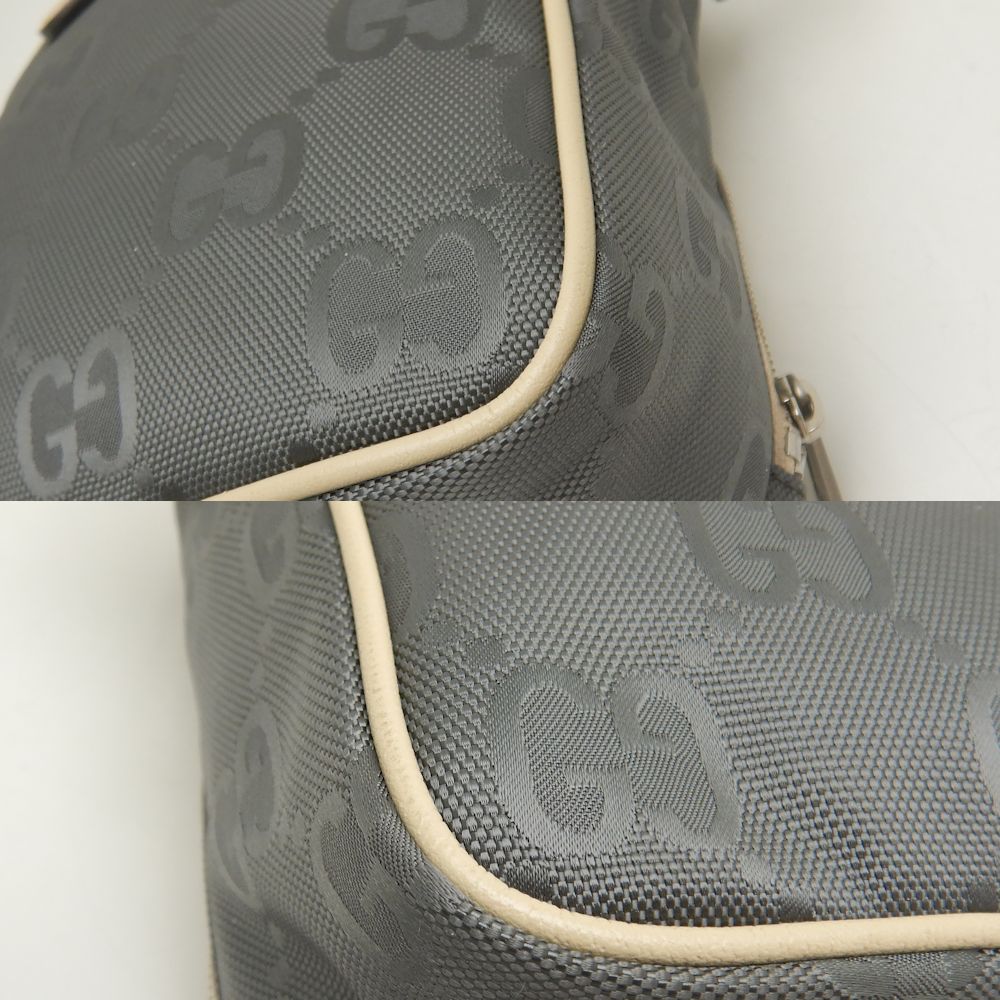 Gucci Nylon Leather Shoulder Bag 625850