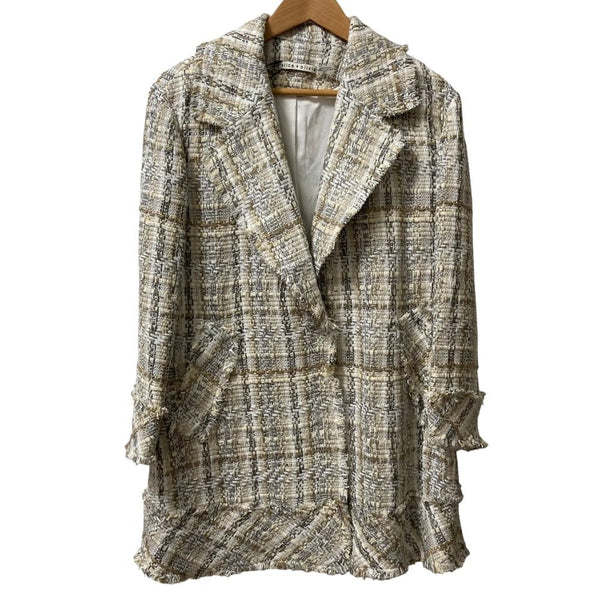 alice + olivia Tweed Chester Coat