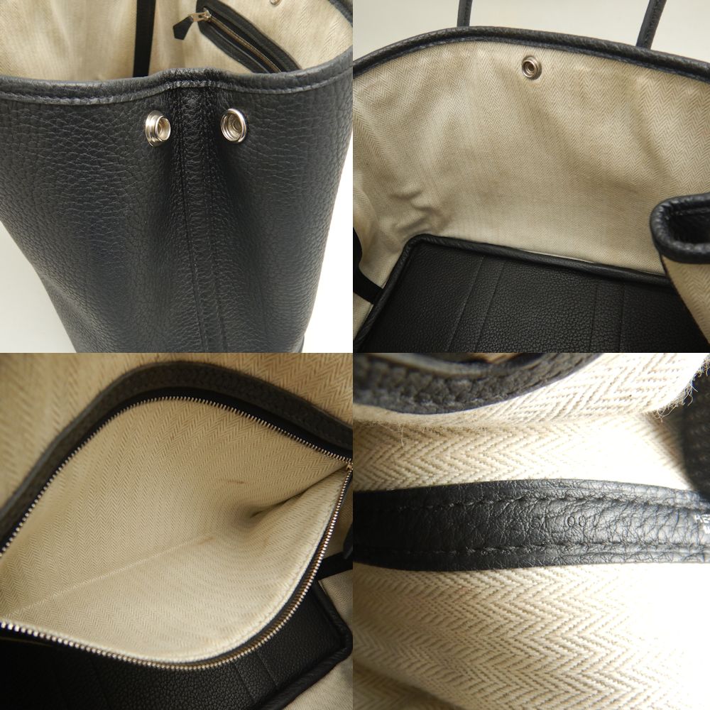 Hermes Garden Party TPM Tote Bag Black