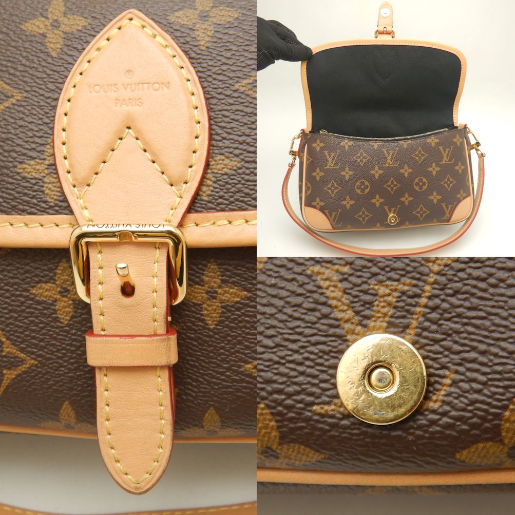 Louis Vuitton Monogram Diane NM PM Shoulder Bag